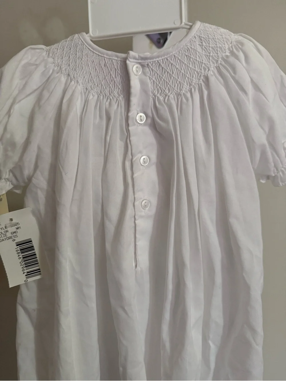 NWT Petit Ami Hand Embroidered Smocked Dress & Bonnet